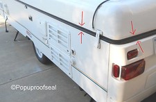 1996-2003 COLEMAN FLEETWOOD POPUP ROOF SEAL GASKET BAYSIDE MESA UTAH picture