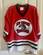 Ice Hawks Hocky Jersey size YOUTH Large picture
