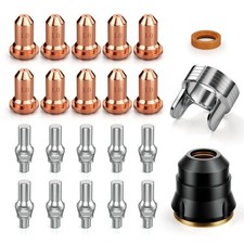 ARCCAPTAIN 23Pcs IPT60 Plasma Cutter Torch Consumables .040