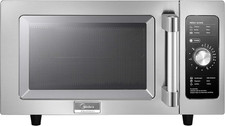 Midea Equipment 1025F0A Countertop Commercial Microwave Oven with Dial, 1000W, S picture