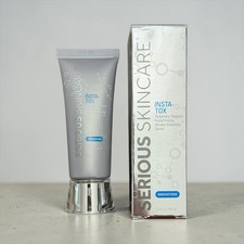 NIB~ Serious Skincare Insta-Tox Wrinkle Facial Serum 1.5 fl oz 44 mL Smoothing picture