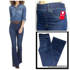 NWT SPANX Spanxshape Original EveryWear Flare Midnight Shade Jeans #20327R-Sz XL picture