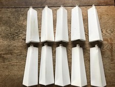 10 - NEW Aluminum Outside Siding Corners 8 Inches Nails Included  picture