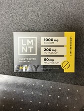 LMNT Zero Sugar Electrolytes LEMONADE Salt Drink Mix 30 Sticks EXP: 7/2027 NEW picture