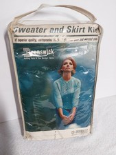 Vintage Brunswick Sweater and Skirt Kit Light Blue picture