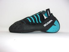 SCARPA Instinct S Slip-On Rock Shoes ,  Black/Azure - 10.5 US - GENTLY USED picture