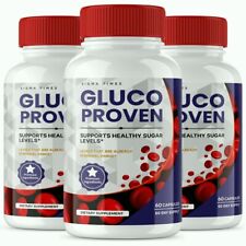 (3 Pack) Gluco Proven Capsules - Gluco Proven Advanced Formula Supplement picture