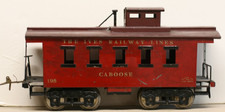 Ives 195 Vintage Standard Gauge Ives Railway Lines Caboose Pre-War  picture