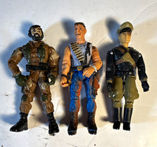 Lanard The Corps Military Action Figure Lot of 3 Vintage 1986 2003 2005 picture