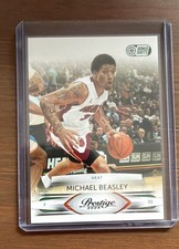 2009-10 Panini Prestige - Michael Beasley #55 Bonus Shots Green /25 picture