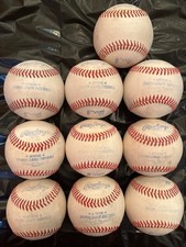 10 OFFICIAL RAWLINGS MINOR LEAGUE BASEBALLS picture