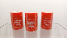 NEW SEALED Three Nutraessence Pumpkin Seed Oil (60 soft gels ea) w/Saw Palmetto picture