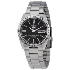 Seiko 5 Automatic Black Dial Men's Watch SNKE01K1 picture