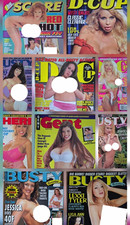 Lot Of 20 Mens Magazines. Playboy And Playboy Type assorted. picture