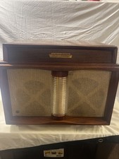 1956 Philco D-1347 High Fidelity Tube Record Player Phonograph Mahogany Vintage picture