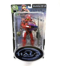 Red Spartan HALO 2 Series 4 Action Figure New Sealed Joyride Studios 2005 picture