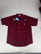 Columbia Florida State Seminoles FSU PFG Shirt Mens Performance Fishing Gear picture