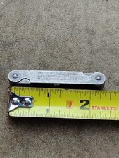 Vintage MILLERS FALLS CO. No. 135 Thread Screw Pitch Gauge USA picture
