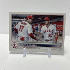 2022 Topps Update Veteran Combos Mike Trout, Shohei Ohtani #US115 Angels picture