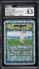 CGC 8.5 Pokemon Breeder Reverse Holo Legendary Collection 2002 Pokemon Card #102 picture