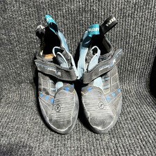Scarpa Instinct VSR Climbing Shoes Mens 10 Blue Black Bouldering Vibram picture