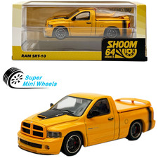 SHOOM64 1:64 2003 Dodge Ram SRT-10 Pickup – Yellow picture