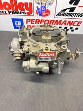 RARE CHEVY GMC 454 EDELBROCK 1910 CARBURETOR 850 CFM SPREAD BORE QUADRAJET 1910 picture