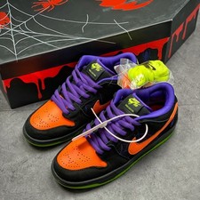 NK SB*Dunk Low Night of Mischief Halloween BQ6817-006 Men's Athletic shoes Size picture