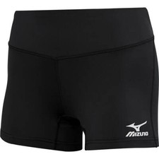 NWT Mizuno Vortex womens Volleyball Shorts - Black - 440202 picture