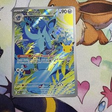 Nidorina 101 MEP Promo Full Art Stamped 30th Celebration Pokemon TCG NM picture