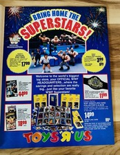WWF Hasbro Action Figures 1991 Original WWF Magazine Picture Rare WWE picture