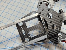 Vintage Kyosho Assault - 10-piece Carbon Fiber Upgrade Kit RC picture