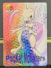 Pokémon Pocket Monsters Vending Machine { Mewtwo } 1146~Prism Holo Sticker~L@@K picture