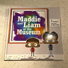Maddie and Liam at the Museum Hardcover Picture Book Ed Shankman Ages 4-8 picture