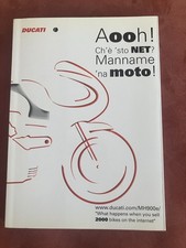 EXTREMELY RARE ORIGINAL DUCATI MH900e OFFICIAL BOOK picture