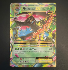 M Venusaur EX XY 2/146 Ultra Rare Full Art Holo HP230 EN 2016 Pokemon TCG picture