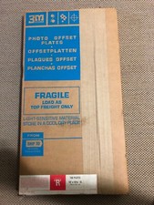 VTG 3M Brand Photo OFFSET 100 PLATES presensitized R 10