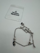 Vivienne Westwood Ariel Skeleton Mermaid Skull Orb Bracelet with drawstring picture