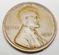 1920 P Lincoln Wheat Cent / Penny  AVE CIRCULATED  **FREE SHIPPING** picture