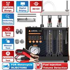 ANCEL JC200 Fuel Injector Cleaner Tester Car Injectors Cleaning Machine Fluid picture