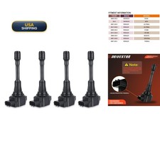 DRIVESTAR 4PCS Ignition Coil Pack UF549 For Nissan Altima Rogue 2.5L UF549x4 picture