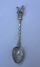 Antique Sterling Silver Robert Burns Souvenir Spoon Birmingham 1909 JC&S picture