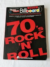 Billboard Top Rock N Roll Hits 70s E-Z Play Today #344 Hal Leonard 1992 picture