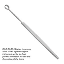 4x Piffard Dermal Curettes, Oval Tip, 5.5