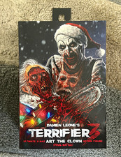 NECA Terrifier 3 Art the Clown Ultimate X-Mas Final Battle Figure Walmart Excl picture