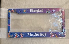 NEW 2026 Disneyland Magic Key License Plate Frame Limited Edition Exclusive 🙌 picture