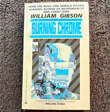 William Gibson Burning Chrome Paperback Science Fiction (Ace, English) picture