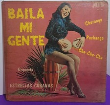 Orquesta Estrellas Cubanas Baila Mi Gente LP Vinyl Puchito picture