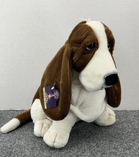 Applause Hush Puppies Basset Hound Dog Plush 12