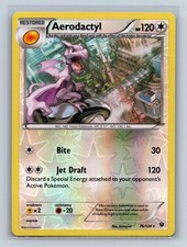 Pokemon XY - Fates Collide #76/124 Aerodactyl Reverse Holo picture